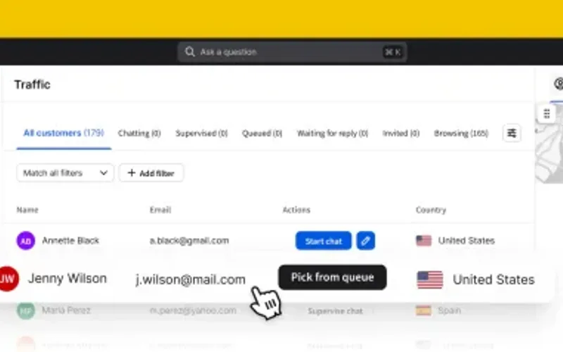 Takabet live chat interface and support ticket escalation matrix